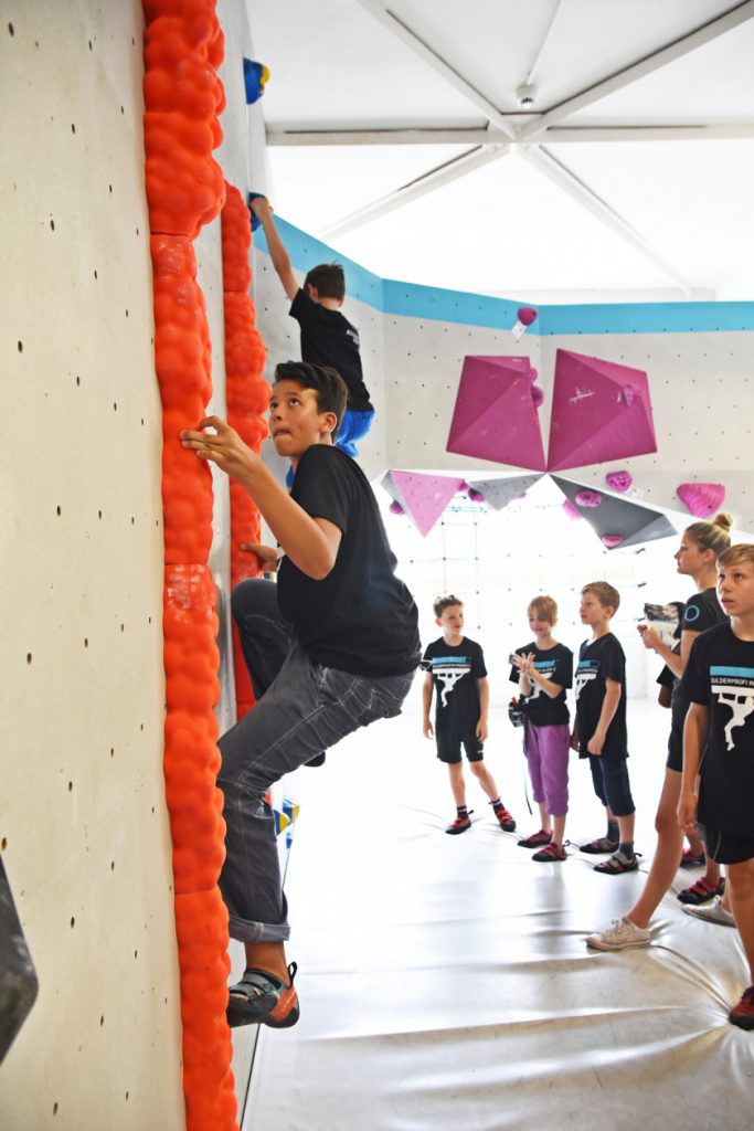 Boulderkids Cup 2017 in der Boulderwelt München West