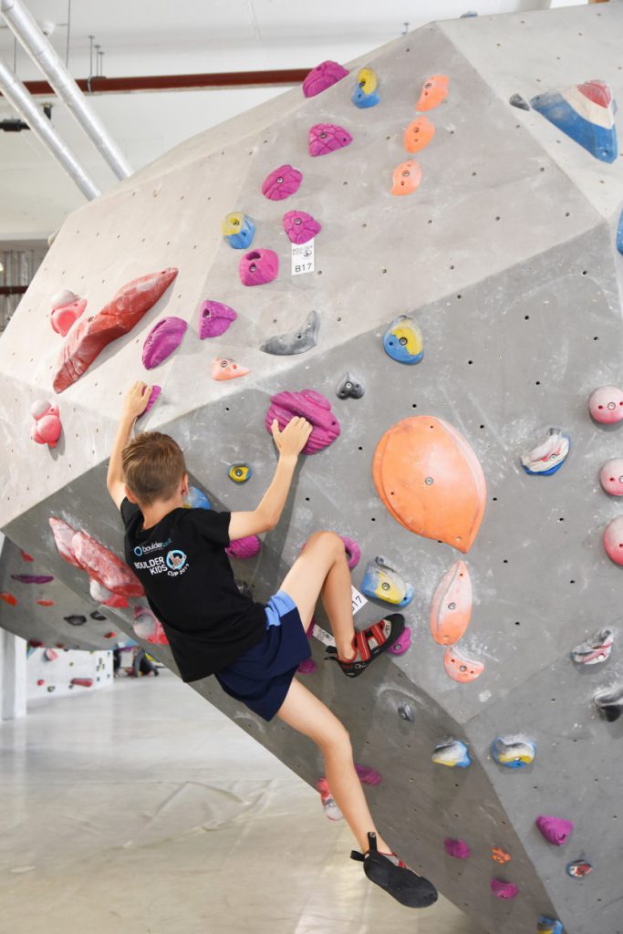 Boulderkids Cup 2017 in der Boulderwelt München West