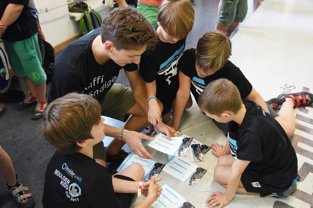 Boulderkids Cup 2017 in der Boulderwelt München West