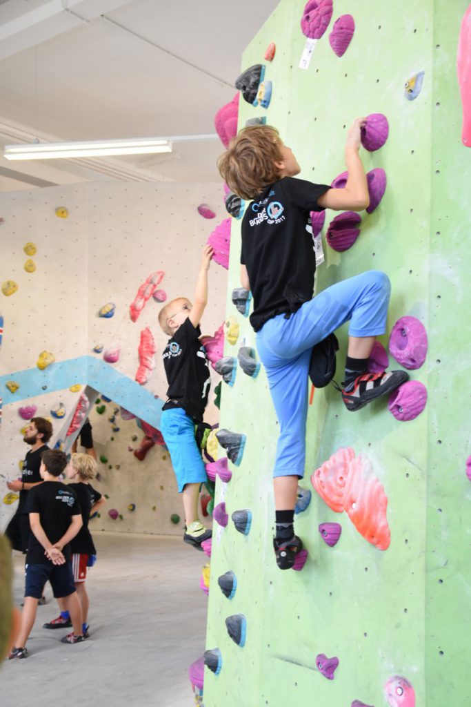 Boulderkids Cup 2017 in der Boulderwelt München West