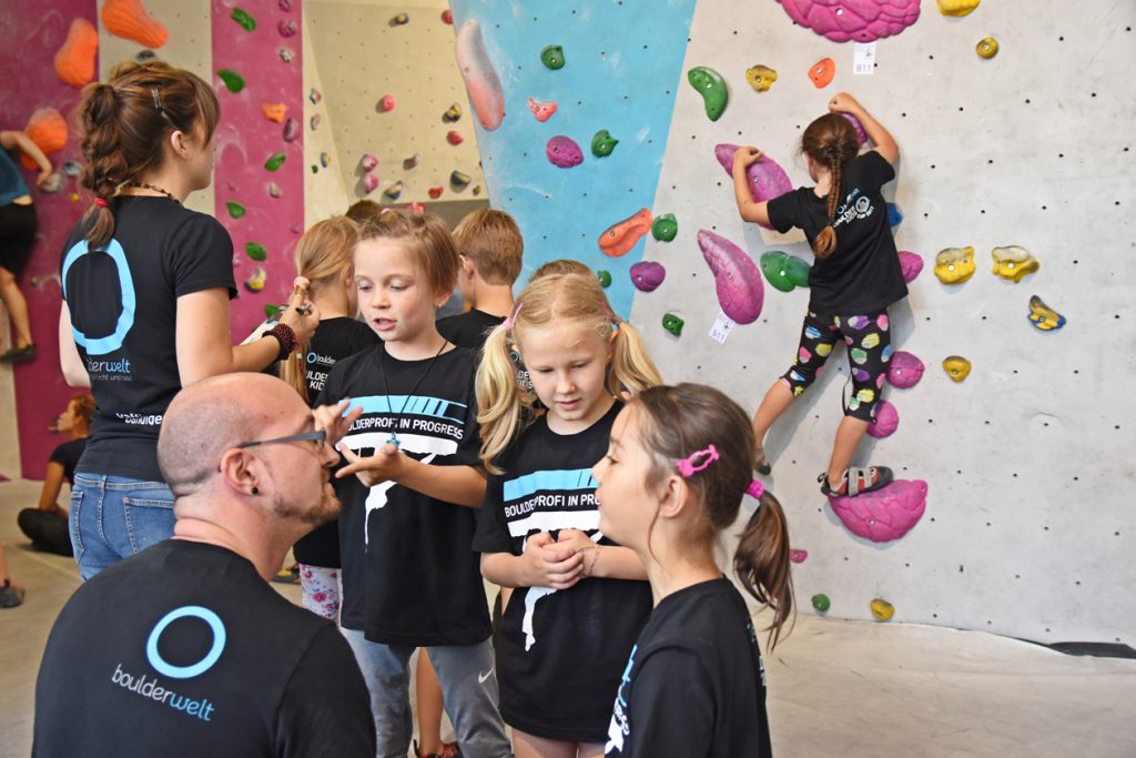 Boulderkids Cup 2017 in der Boulderwelt München West