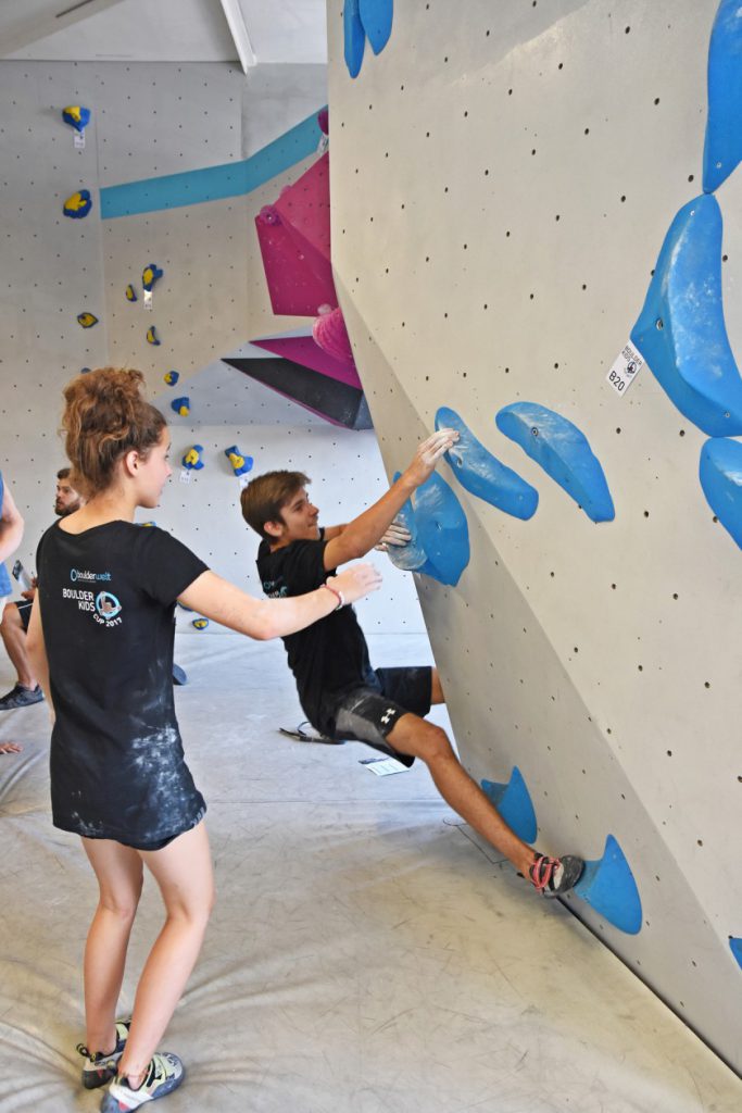 Boulderkids Cup 2017 in der Boulderwelt München West