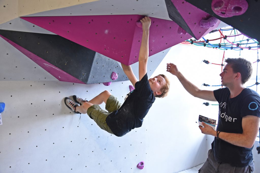 Boulderkids Cup 2017 in der Boulderwelt München West