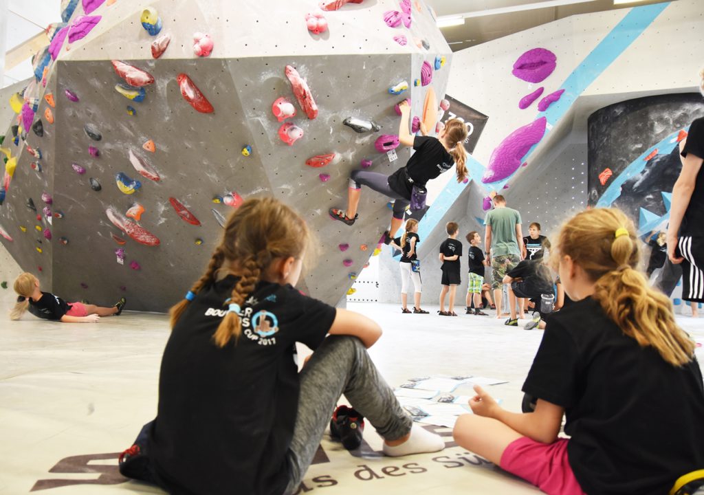 Boulderkids Cup 2017 in der Boulderwelt München West