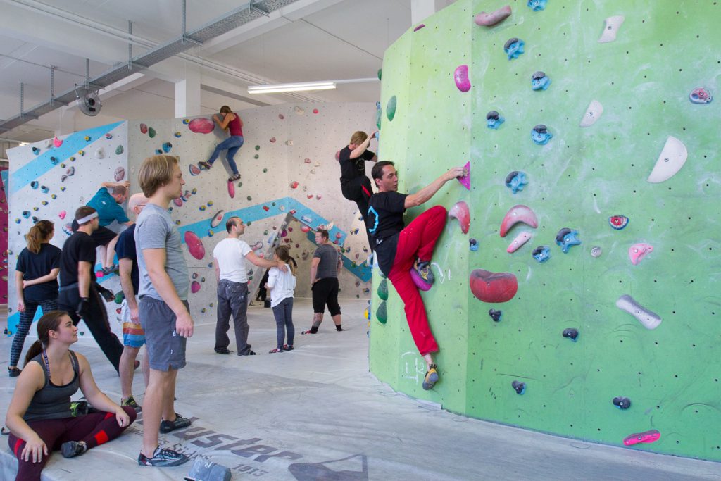 Tag der offenen Tür 2017 Boulderwelt München West