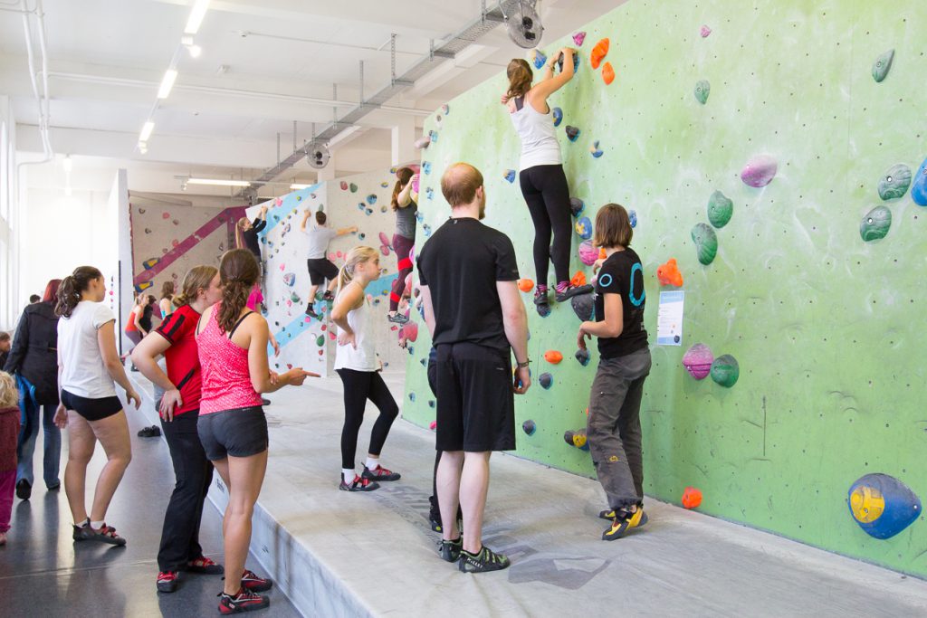 Tag der offenen Tür 2017 Boulderwelt München West