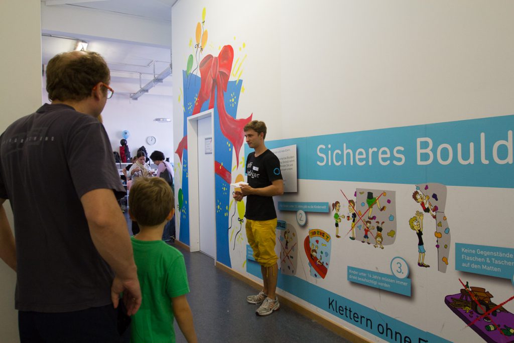 Tag der offenen Tür 2017 Boulderwelt München West