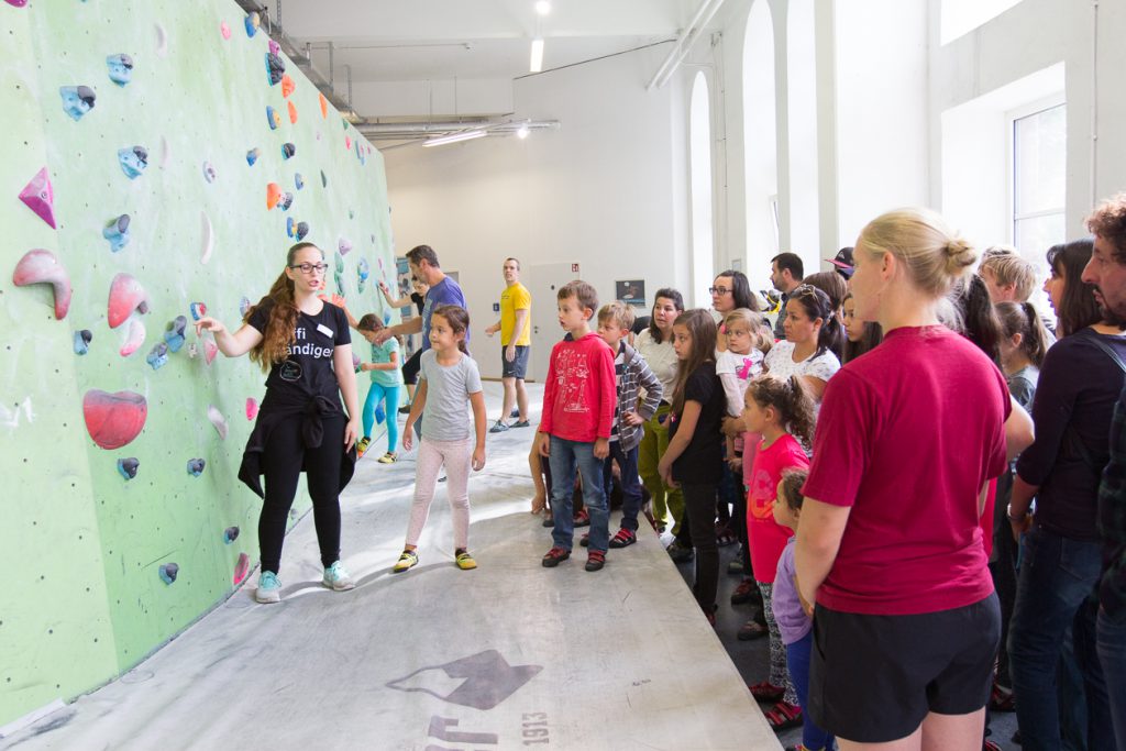 Tag der offenen Tür 2017 Boulderwelt München West