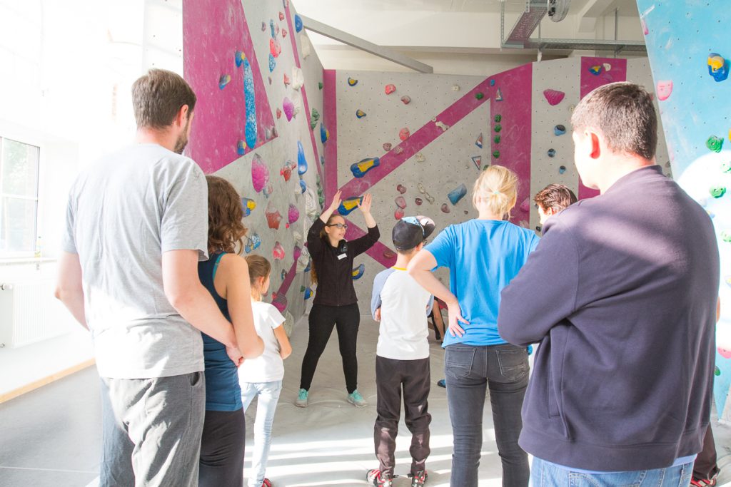 Tag der offenen Tür 2017 Boulderwelt München West