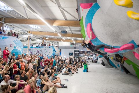 Soulmoves Süd in der Boulderwelt München Ost, ein Spaßwettkampf für Jederman