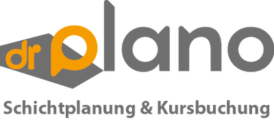 Dr Plano Logo Schichtplanung und Kursbuchung Boulderwelt 