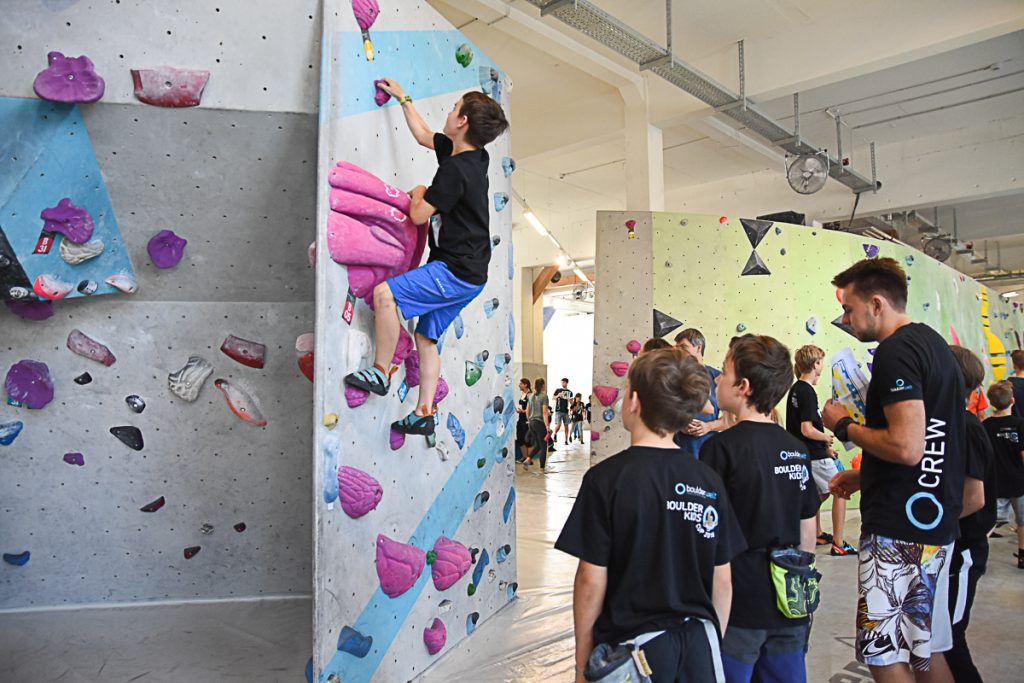 Unser interner Boulderkids Cup in der Boulderwelt München West