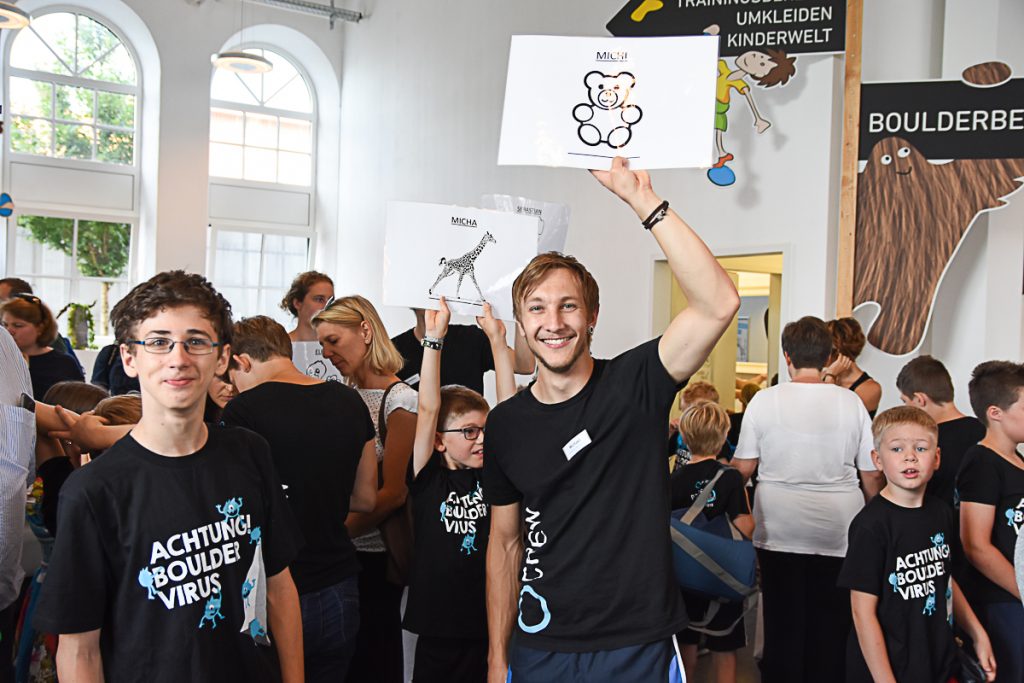 Unser interner Boulderkids Cup in der Boulderwelt München West