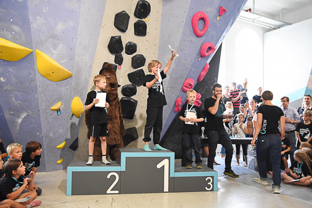 Unser interner Boulderkids Cup in der Boulderwelt München West