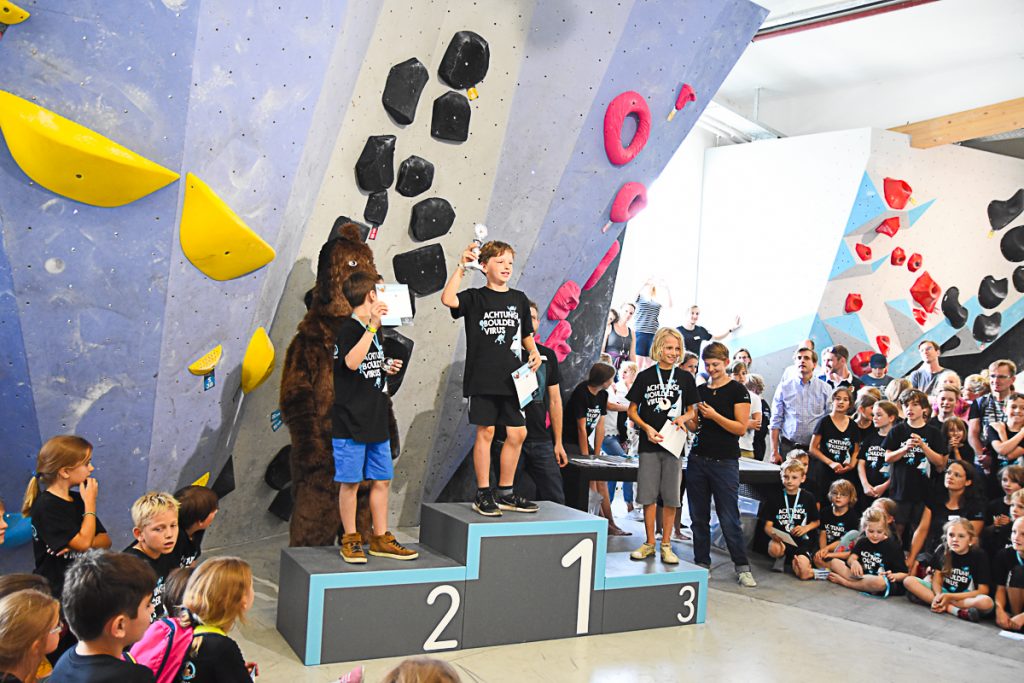 Unser interner Boulderkids Cup in der Boulderwelt München West