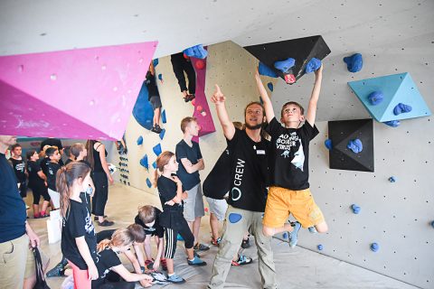 Unser interner Boulderkids Cup in der Boulderwelt München West