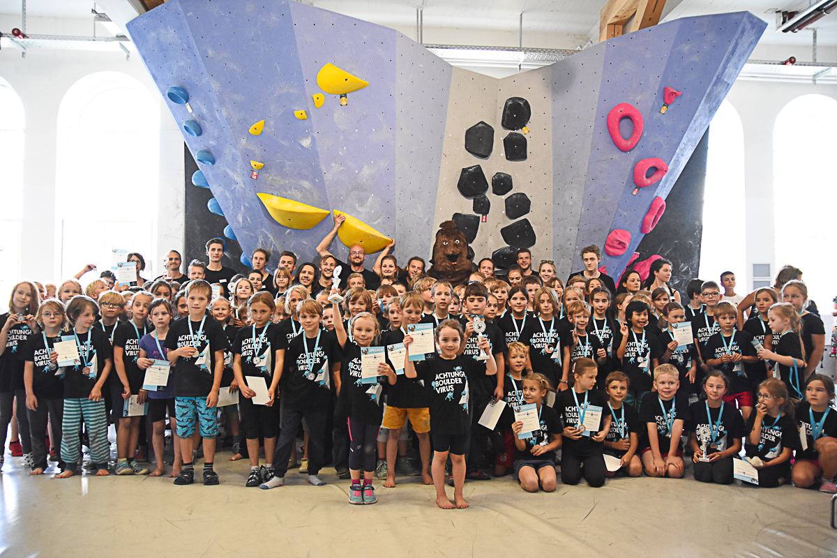 Unser interner Boulderkids Cup in der Boulderwelt München West