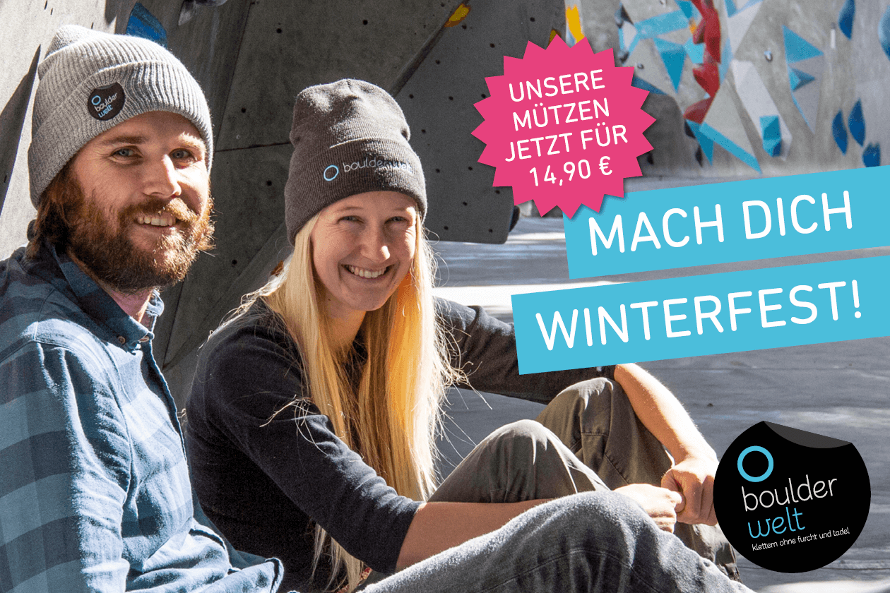 Neue Boulderwelt Mütze im Shop