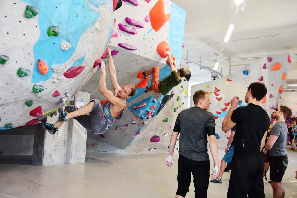 Unser Bouldergame Catch Ya Match ging in der Boulderwelt München in die zweite Runde