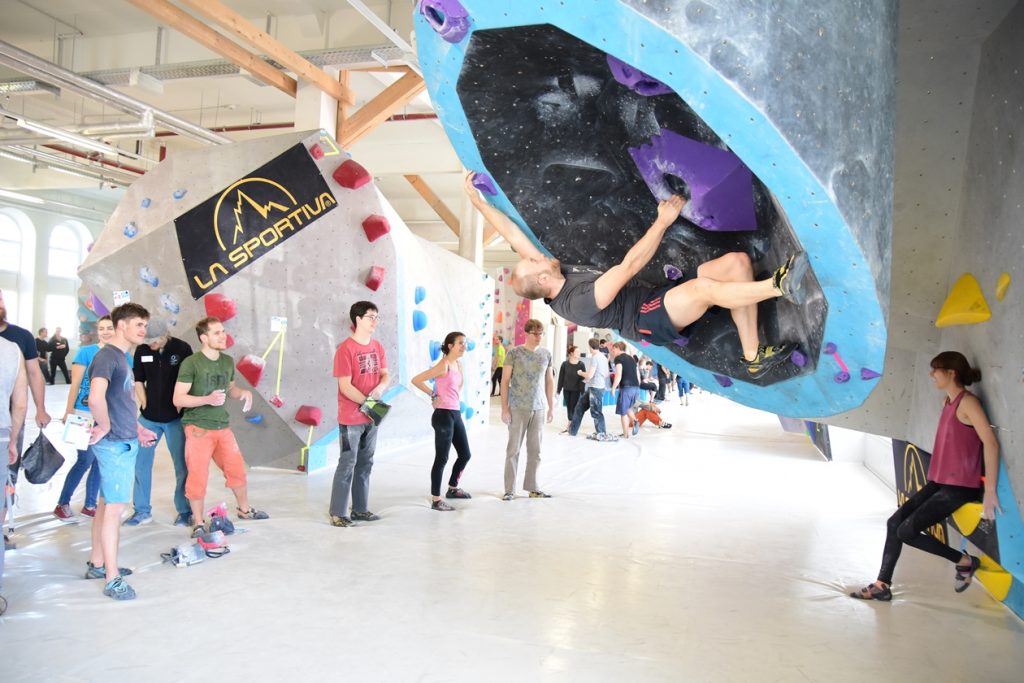 Unser Bouldergame Catch Ya Match ging in der Boulderwelt München in die zweite Runde