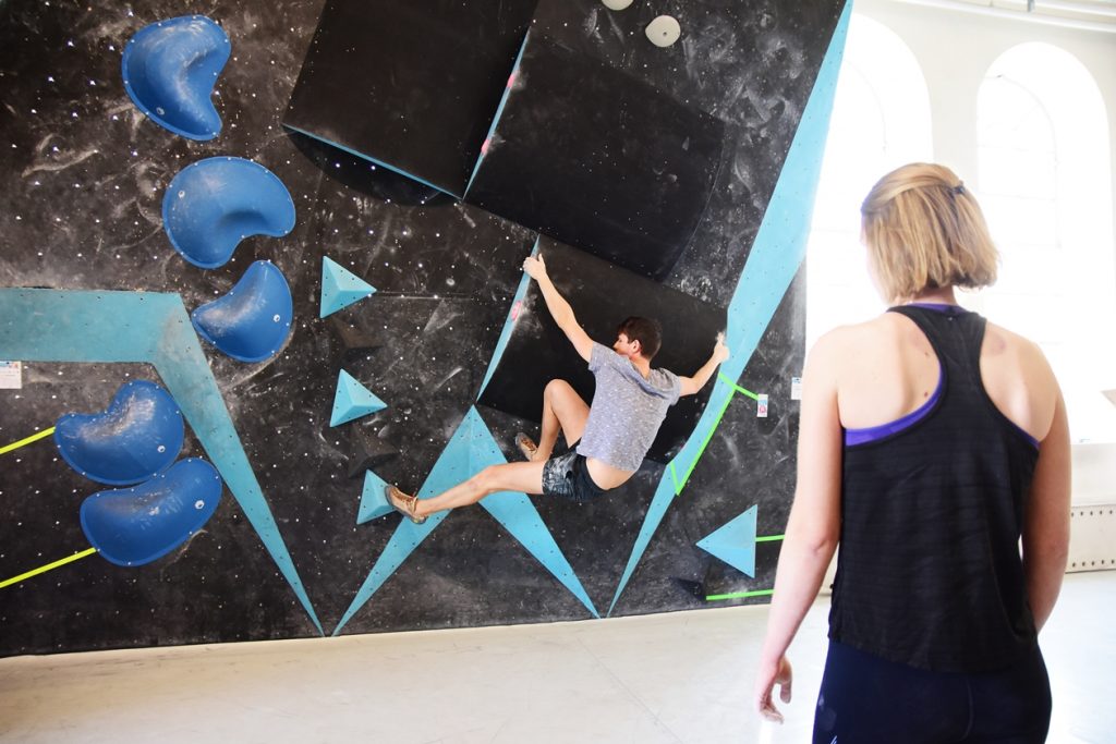 Unser Bouldergame Catch Ya Match ging in der Boulderwelt München in die zweite Runde