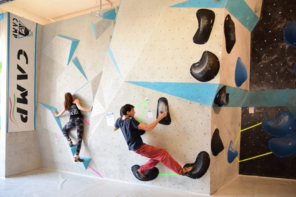 Unser Bouldergame Catch Ya Match ging in der Boulderwelt München in die zweite Runde