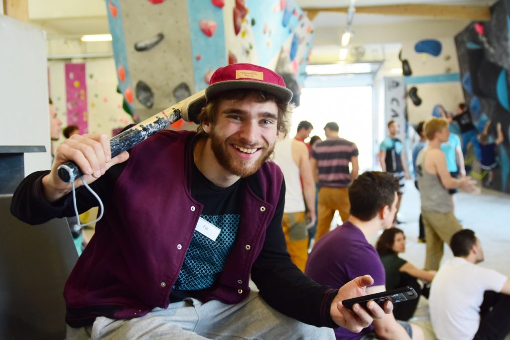 Unser Bouldergame Catch Ya Match ging in der Boulderwelt München in die zweite Runde