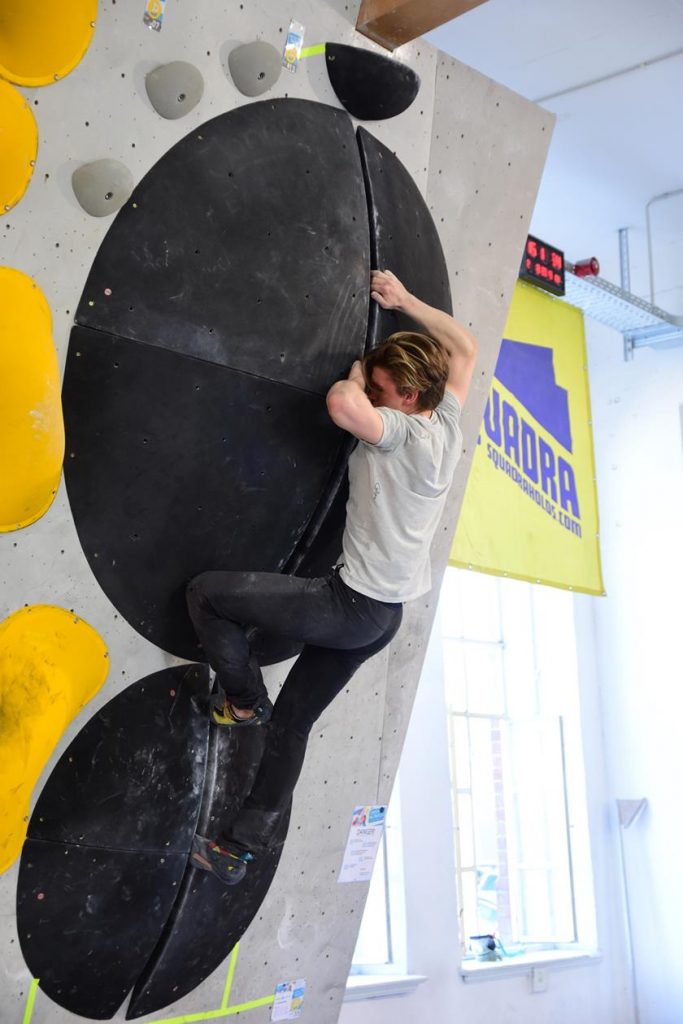 Unser Bouldergame Catch Ya Match ging in der Boulderwelt München in die zweite Runde