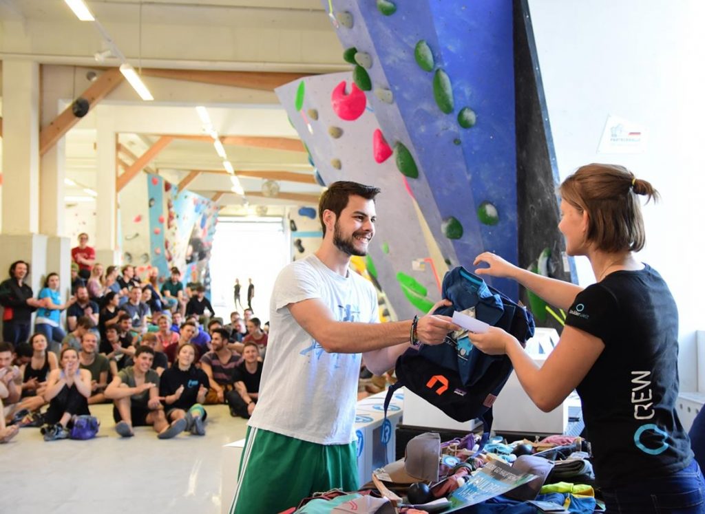 Unser Bouldergame Catch Ya Match ging in der Boulderwelt München in die zweite Runde