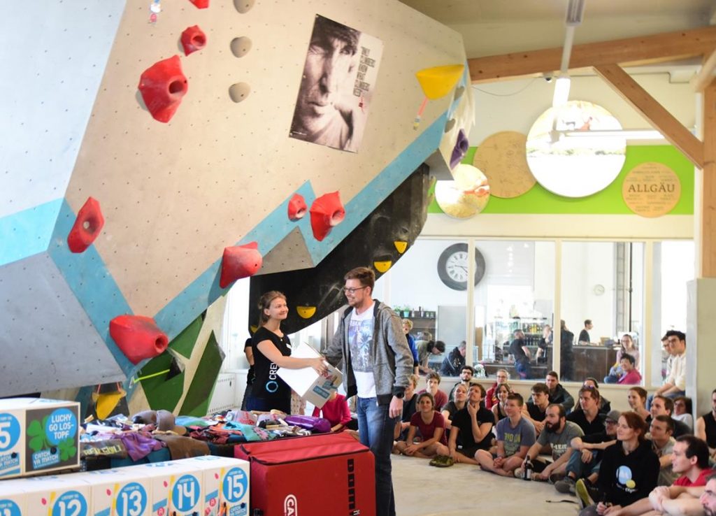 Unser Bouldergame Catch Ya Match ging in der Boulderwelt München in die zweite Runde