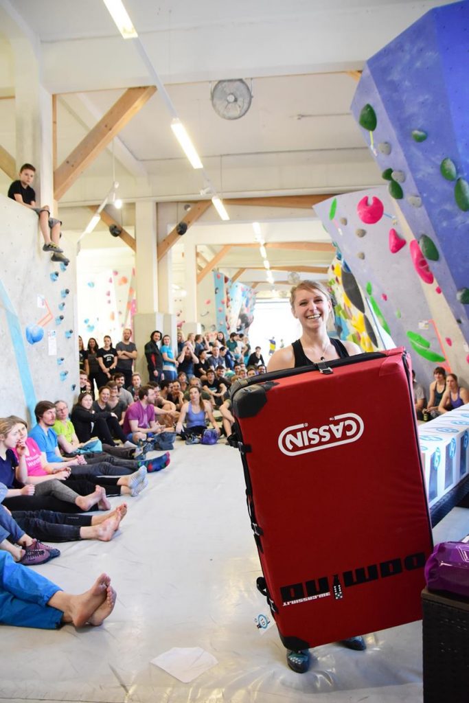 Unser Bouldergame Catch Ya Match ging in der Boulderwelt München in die zweite Runde