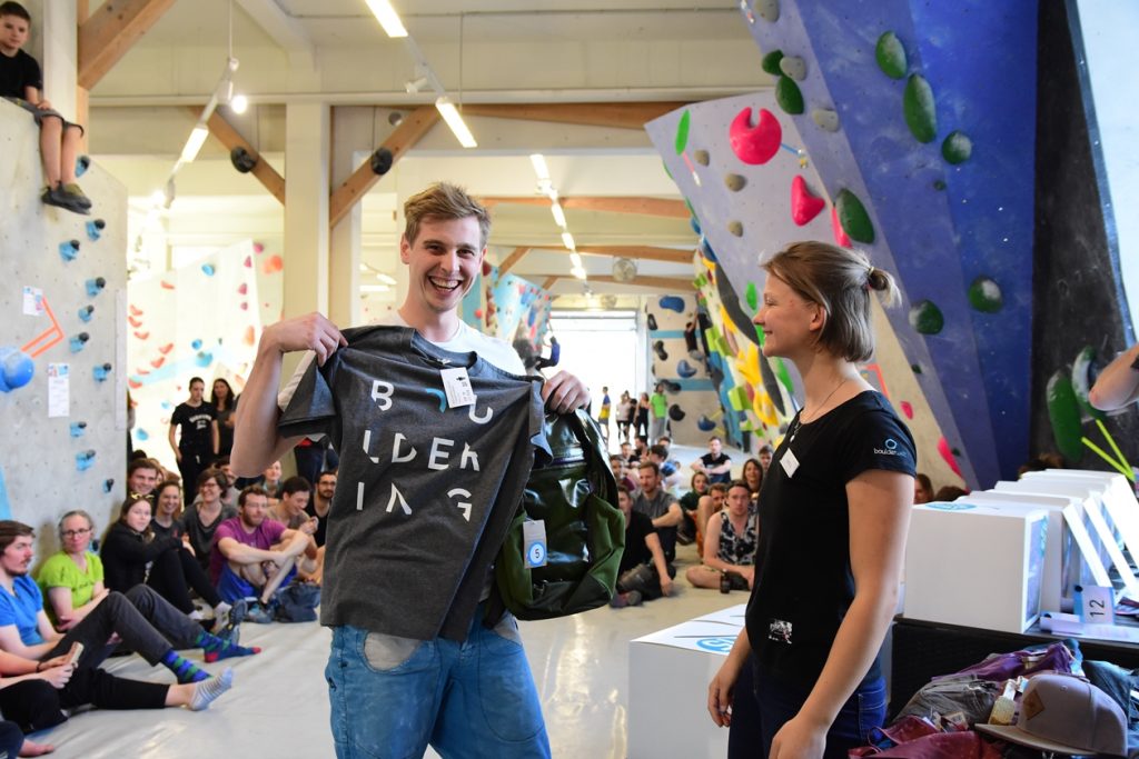 Unser Bouldergame Catch Ya Match ging in der Boulderwelt München in die zweite Runde