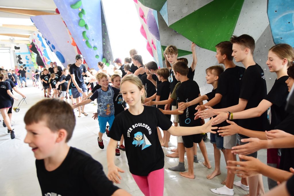 Boulderkids Cup 2019 in der Boulderwelt München West