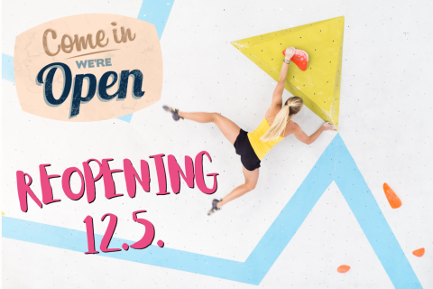 Reopening Boulderwelt München West 12.5.21 nach Lockdown