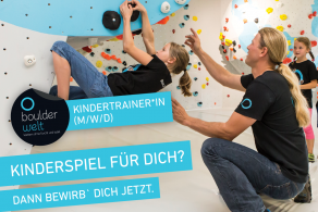 Boulderwelt Müchen West sucht Kindertrainer