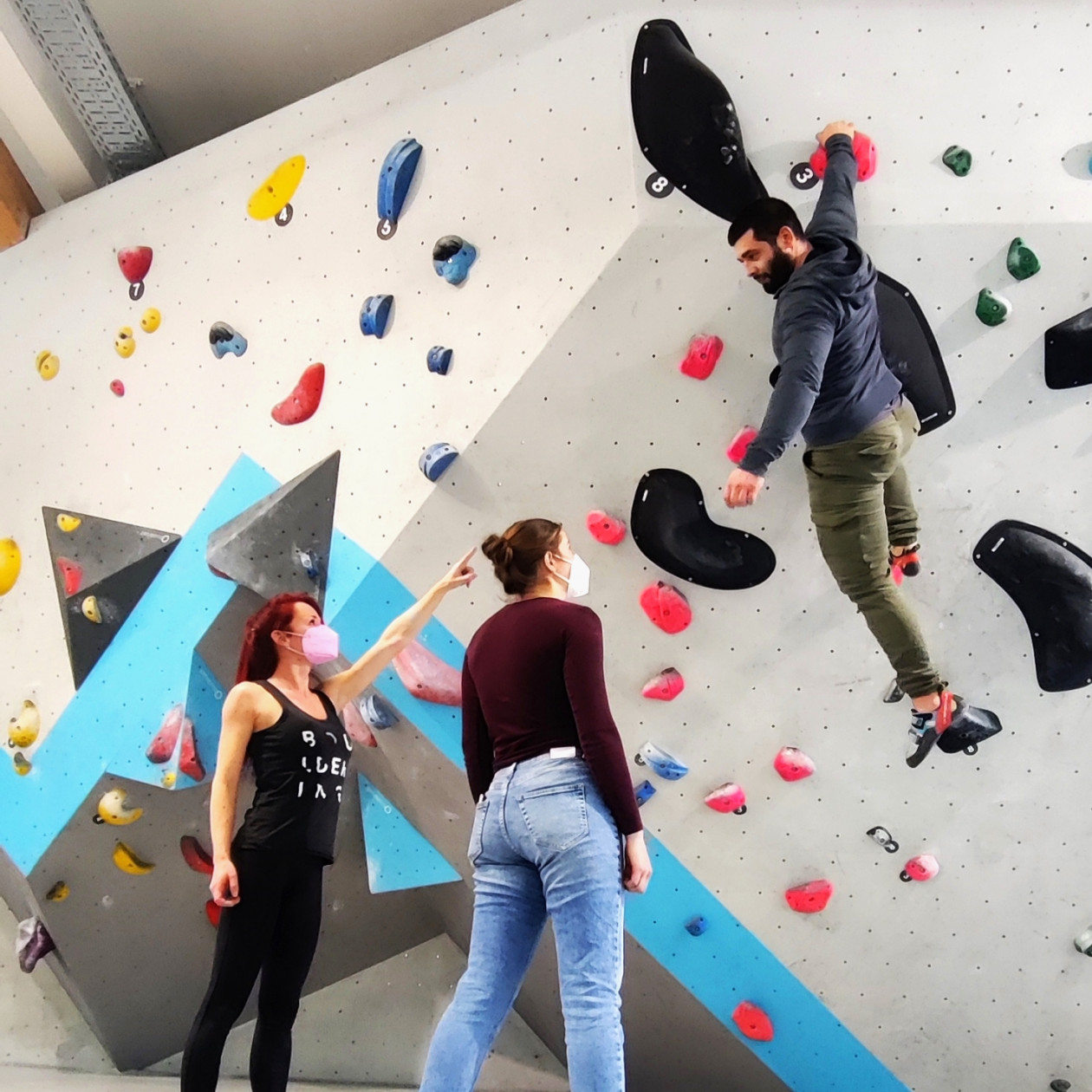 Stay safe - sicher und harmonisch bouldern in der Boulderwelt München West