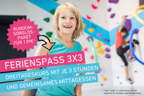 Ferienprogramm für Kinder in der Boulderwelt München West
