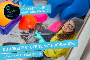 Wir suchen ab sofort Unterstützung im vorbereitenden Routenbau (m/w/d). Interesse? Dann Bewirb Dich!